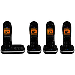 BT 7610 Digital Cordless Phone with Nuisance Call Blocker & Answering Machine, Quad DECT